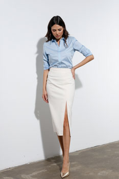 Pencil suknja sa šlicem Tiffany Production